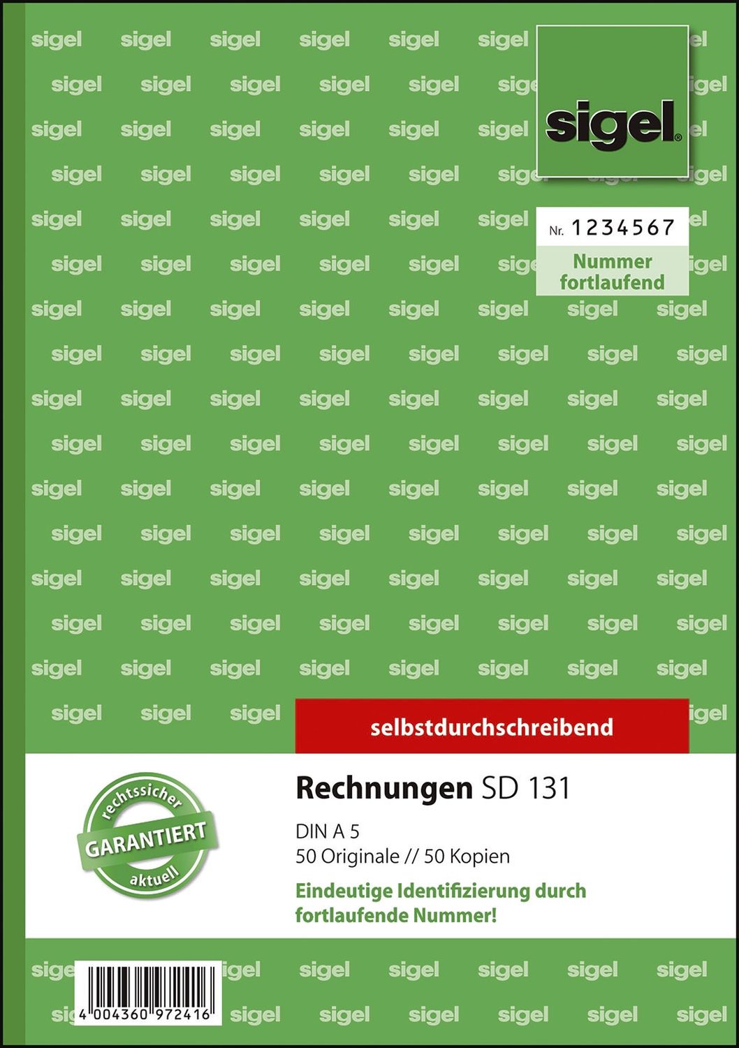 Rechnungen mit fortlfd. Nummerierung - A5, 1. u. 2. Blatt bedruckt, SD, MP, 2 x 50 Blatt Rechnungen mit fortlfd. Nummerierung - A5, 1. u. 2. Blatt bedruckt, SD, MP, 2 x 50 Blatt