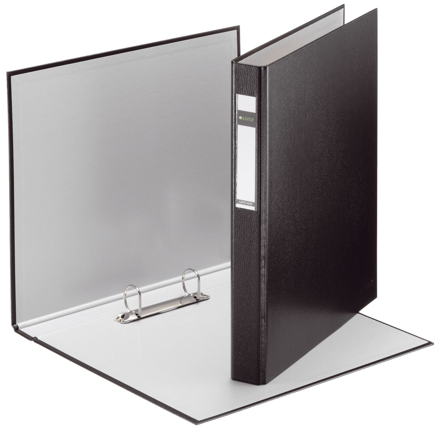 4210 Ringbuch Maxi - A4, 25mm, 2 Ringe, PP, schwarz 4210 Ringbuch Maxi - A4, 25mm, 2 Ringe, PP, schwarz