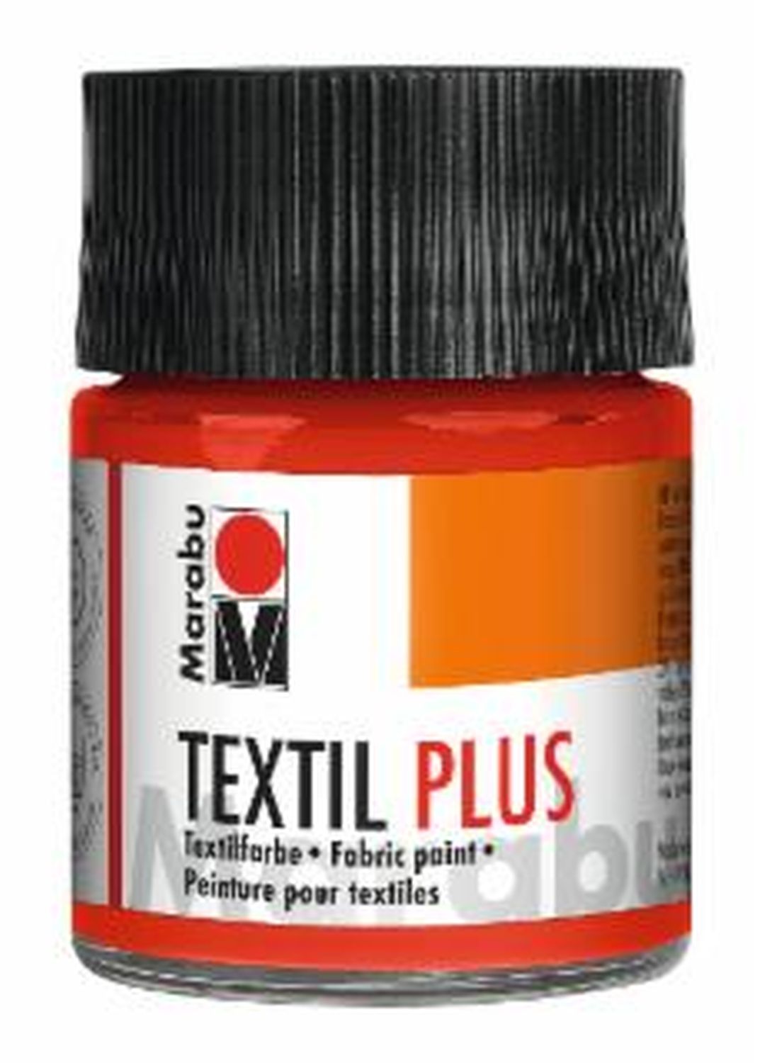 Textil plus - Zinnoberrot hell 030, 50 ml