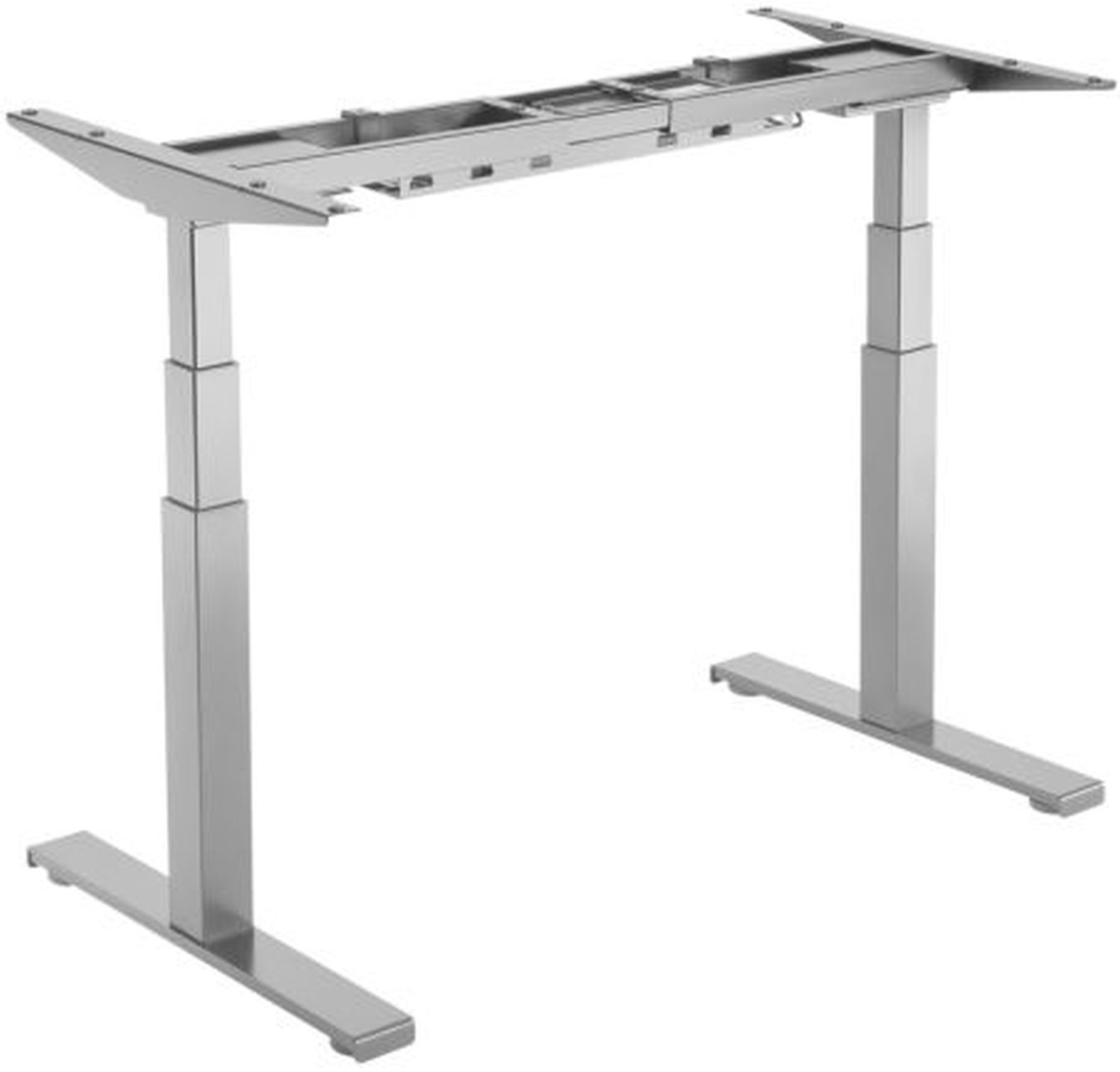 Cambio höhenverstellbarer Schreibtisch - elektrisch, hellgrau Cambio höhenverstellbarer Schreibtisch - elektrisch, hellgrau