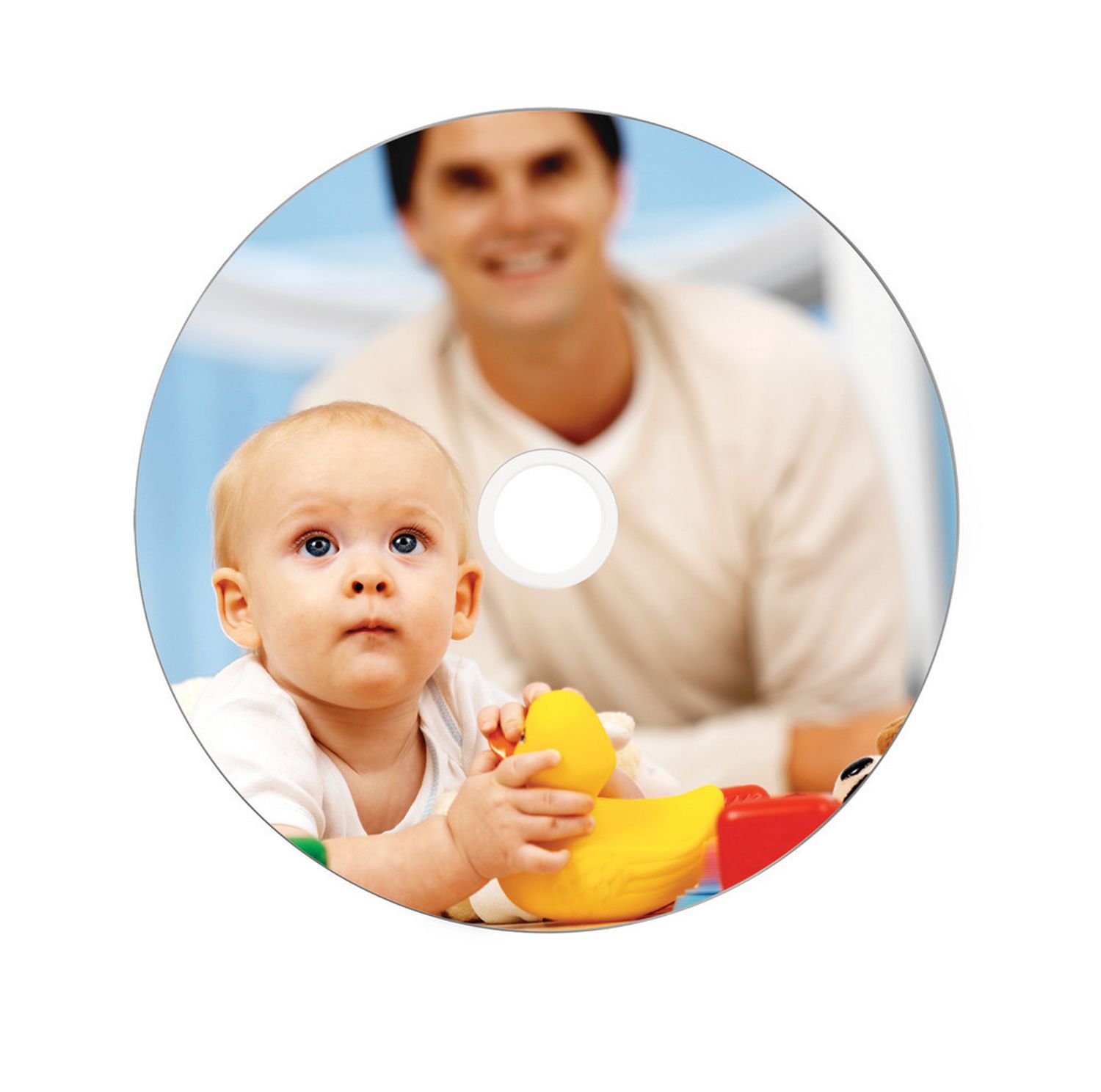 CD-R AZO Wide Inkjet Printable - no ID, 50 Pack Spindle
