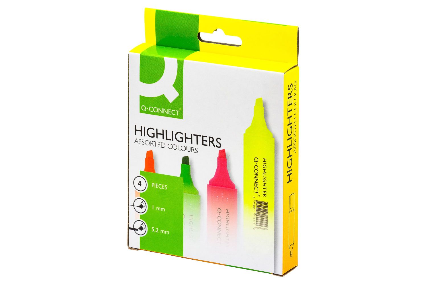 Textmarker - ca. 2 - 5 mm, 4er Pack Textmarker - ca. 2 - 5 mm, 4er Pack