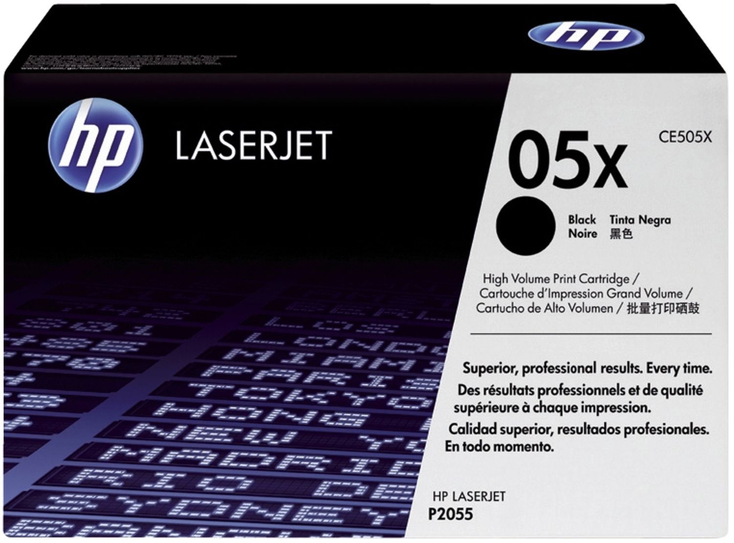 Original HP Tonerkartusche schwarz (CE505X,05X,05XBK,05XBLACK,NO05X,NO05XBK,NO05XBLACK)