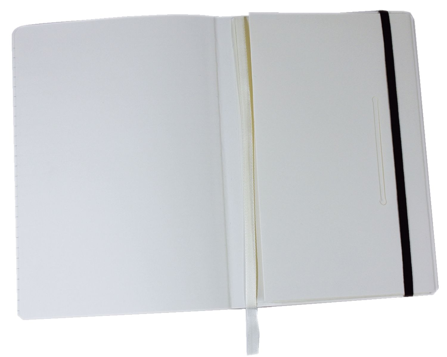 Notizbuch - A5, liniert, 192 Seiten, schwarz