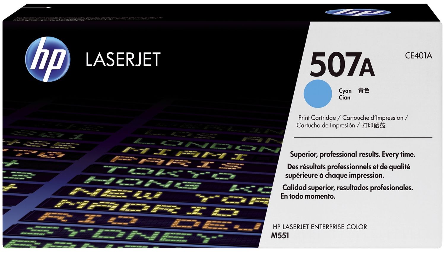 Original HP Tonerkartusche cyan (CE401A,507A,507AC,507ACYAN,NO507A,NO507AC,NO507ACYAN)