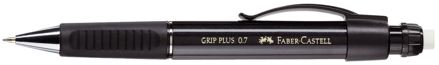 Druckbleistift GRIP PLUS - 0,7 mm, B, metallic-schwarz