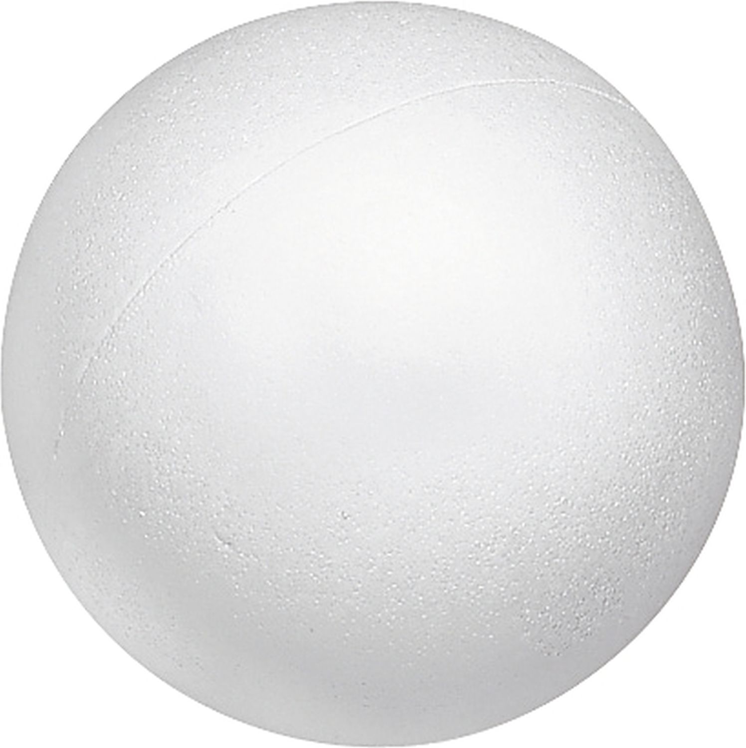 Styroporkugel - Ø 12 cm, weiß Styroporkugel - Ø 12 cm, weiß