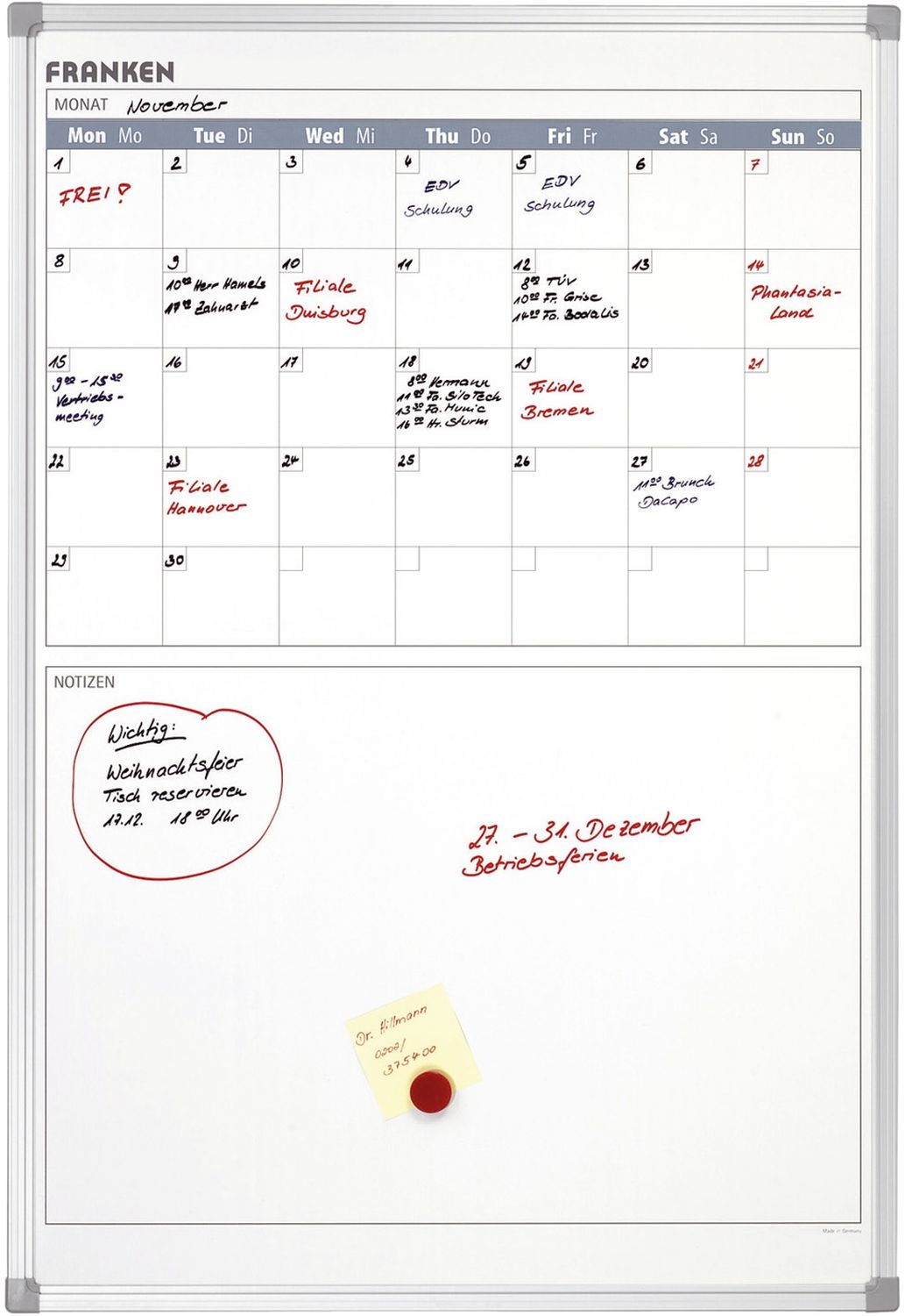 X-tra!Line® Kalender - 5 Wochen, 60 x 90 cm X-tra!Line® Kalender - 5 Wochen, 60 x 90 cm