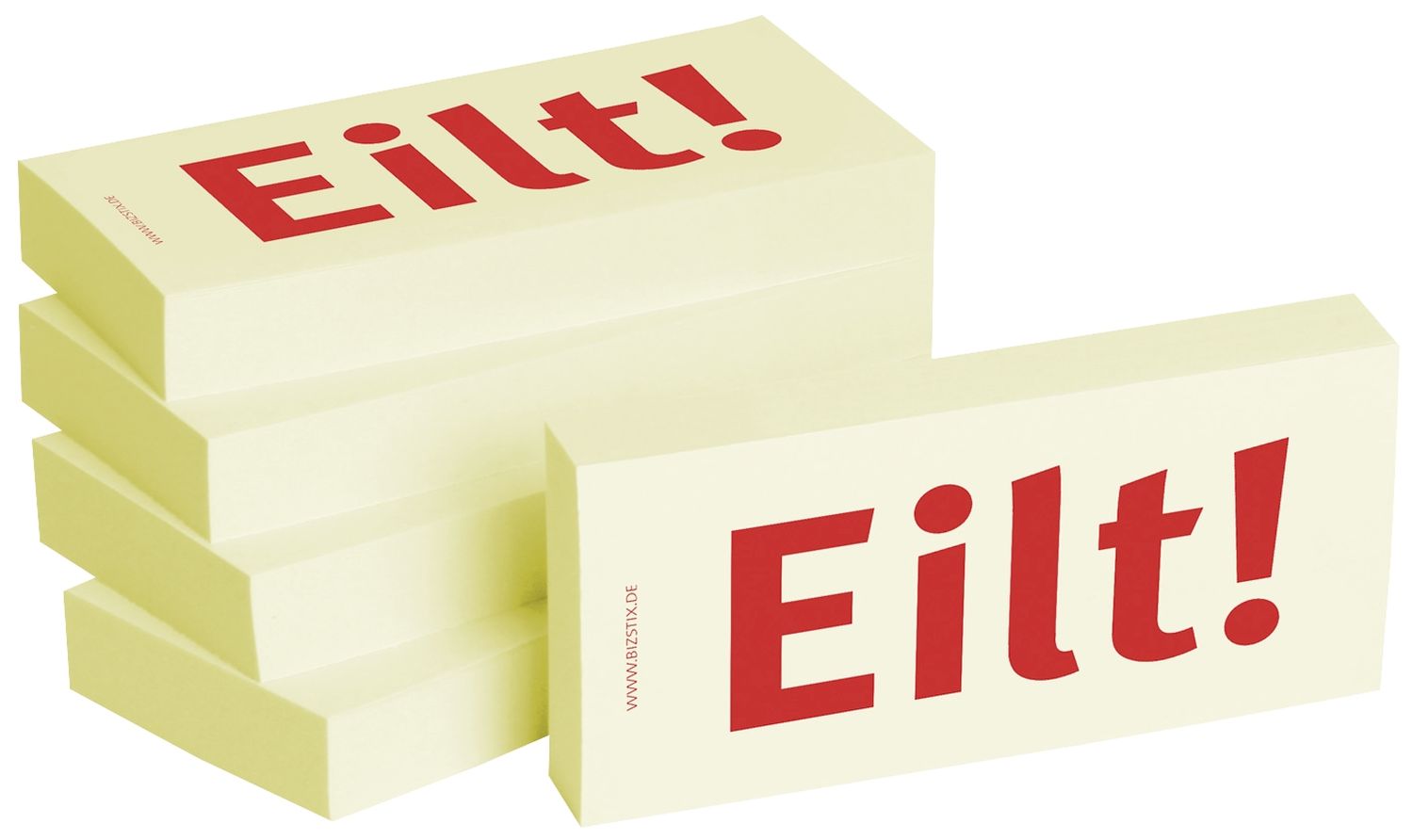 Haftnotizen "Eilt!" - 75 x 35 mm, 5x 100 Blatt Haftnotizen "Eilt!" - 75 x 35 mm, 5x 100 Blatt