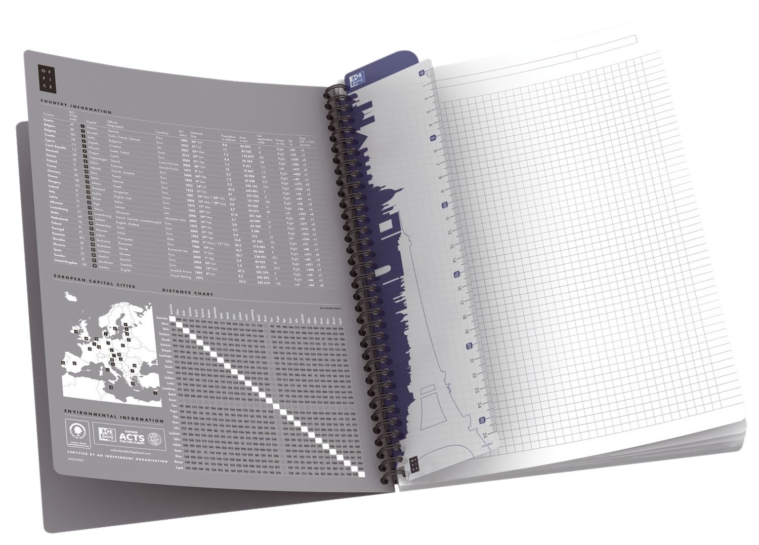 Office Collegeblock - A4+, liniert, 90 Blatt, sortiert Office Collegeblock - A4+, liniert, 90 Blatt, sortiert