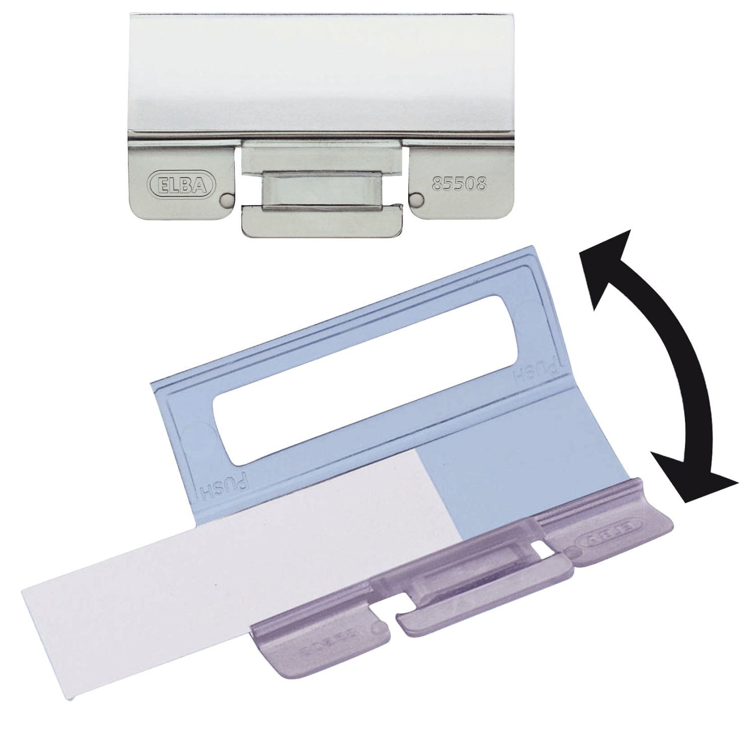 Vollsichtreiter Elba vertic® 100552070 / 85508, 58 x 20 mm, 4-zeilig, 25 Stück Vollsichtreiter Elba vertic® 100552070 / 85508, 58 x 20 mm, 4-zeilig, 25 Stück