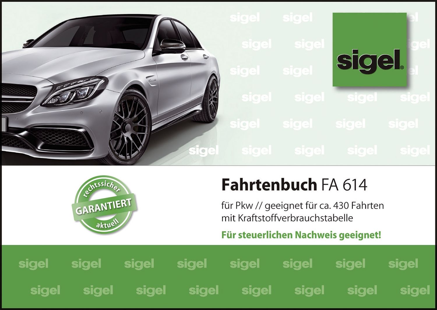 Fahrtenbuch für Pkw - mit Klammerheftung, A6 quer, 40 Blatt Fahrtenbuch für Pkw - mit Klammerheftung, A6 quer, 40 Blatt