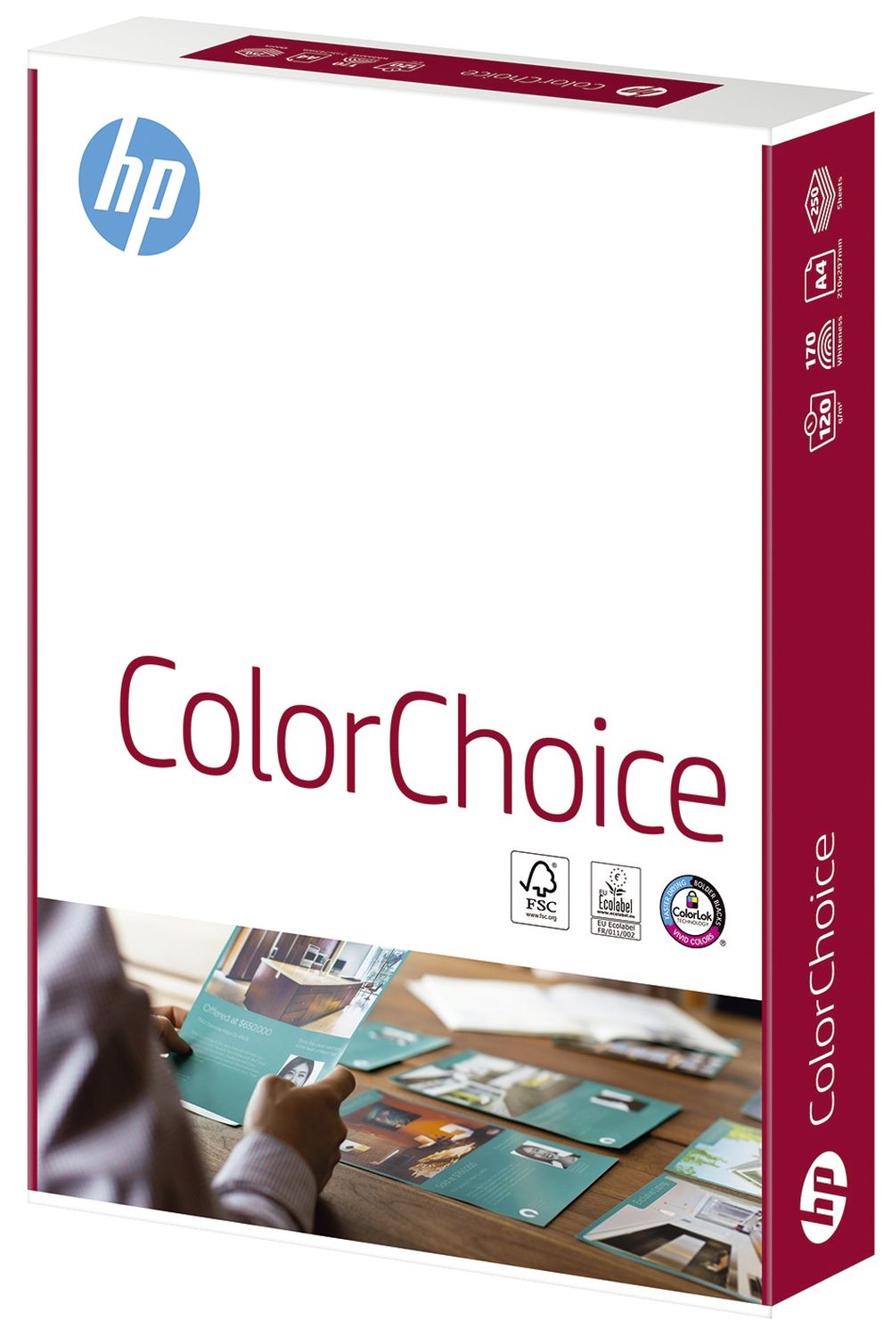 Kopierpapier Color Choice CHP753, DIN A4, 120 g/qm, weiß, 250 Blatt