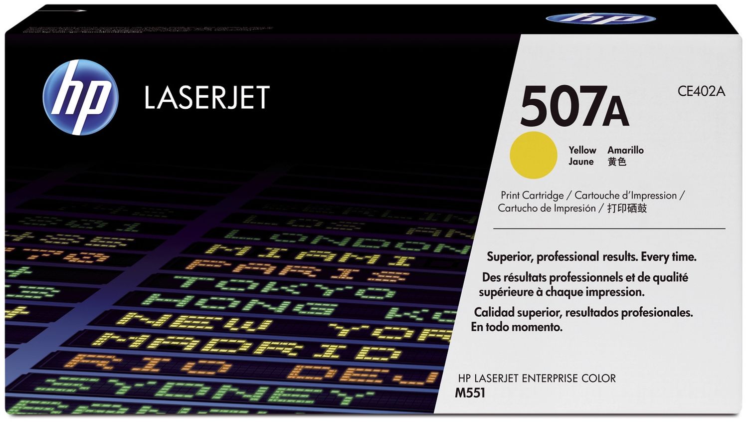 Original HP Tonerkartusche gelb (CE402A,507A,507AY,507AYELLOW,NO507A,NO507AY,NO507AYELLOW)
