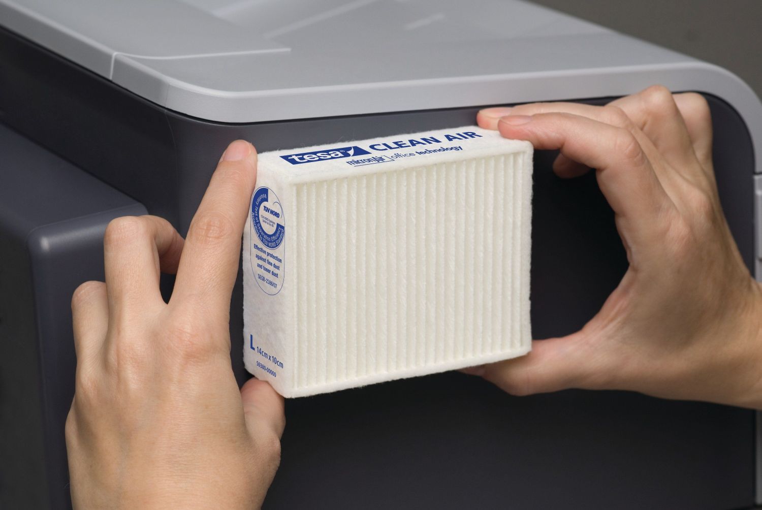 Clean Air Feinstaubfilter für Laserdrucker, Größe L Clean Air Feinstaubfilter für Laserdrucker, Größe L