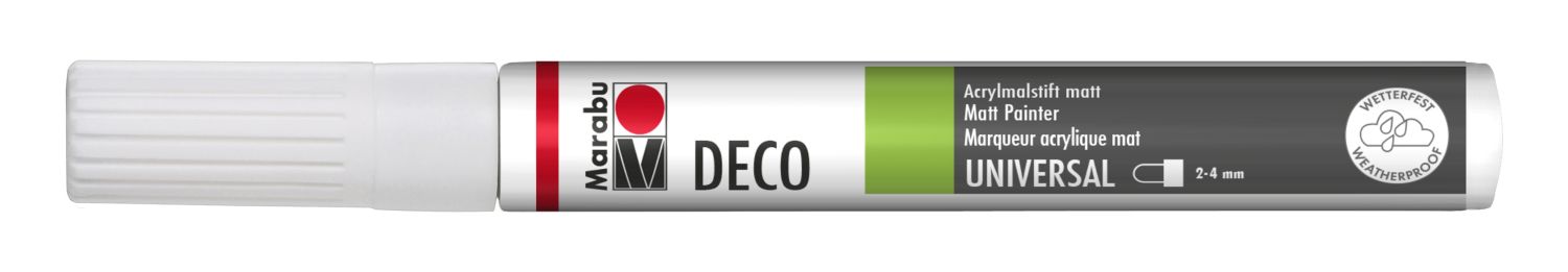 Deco Painter - weiß 070, 2-4 mm Deco Painter - weiß 070, 2-4 mm