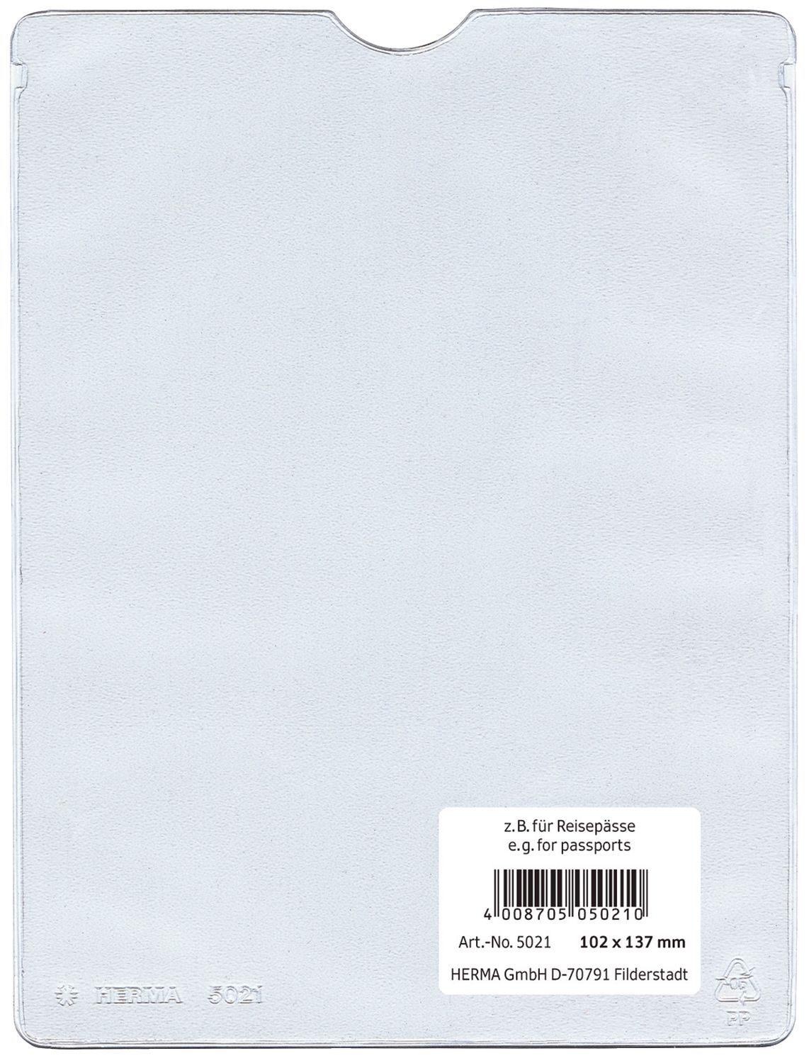 5021 Ausweishüllen - 102x137 mm für Reisepässe, geprägt, dokumentenecht 5021 Ausweishüllen - 102x137 mm für Reisepässe, geprägt, dokumentenecht