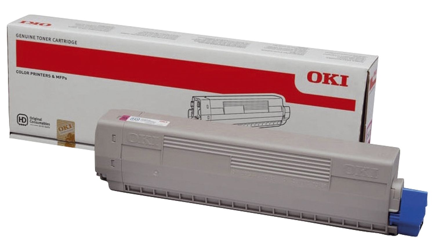 Original OKI Toner-Kit magenta (44844614)
