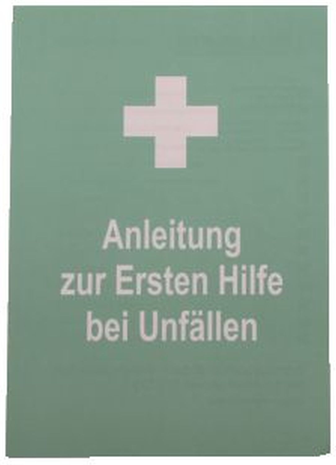 Erste Hilfe Anleitung Leina-Werke 43102 DIN A5 Erste Hilfe Anleitung Leina-Werke 43102 DIN A5