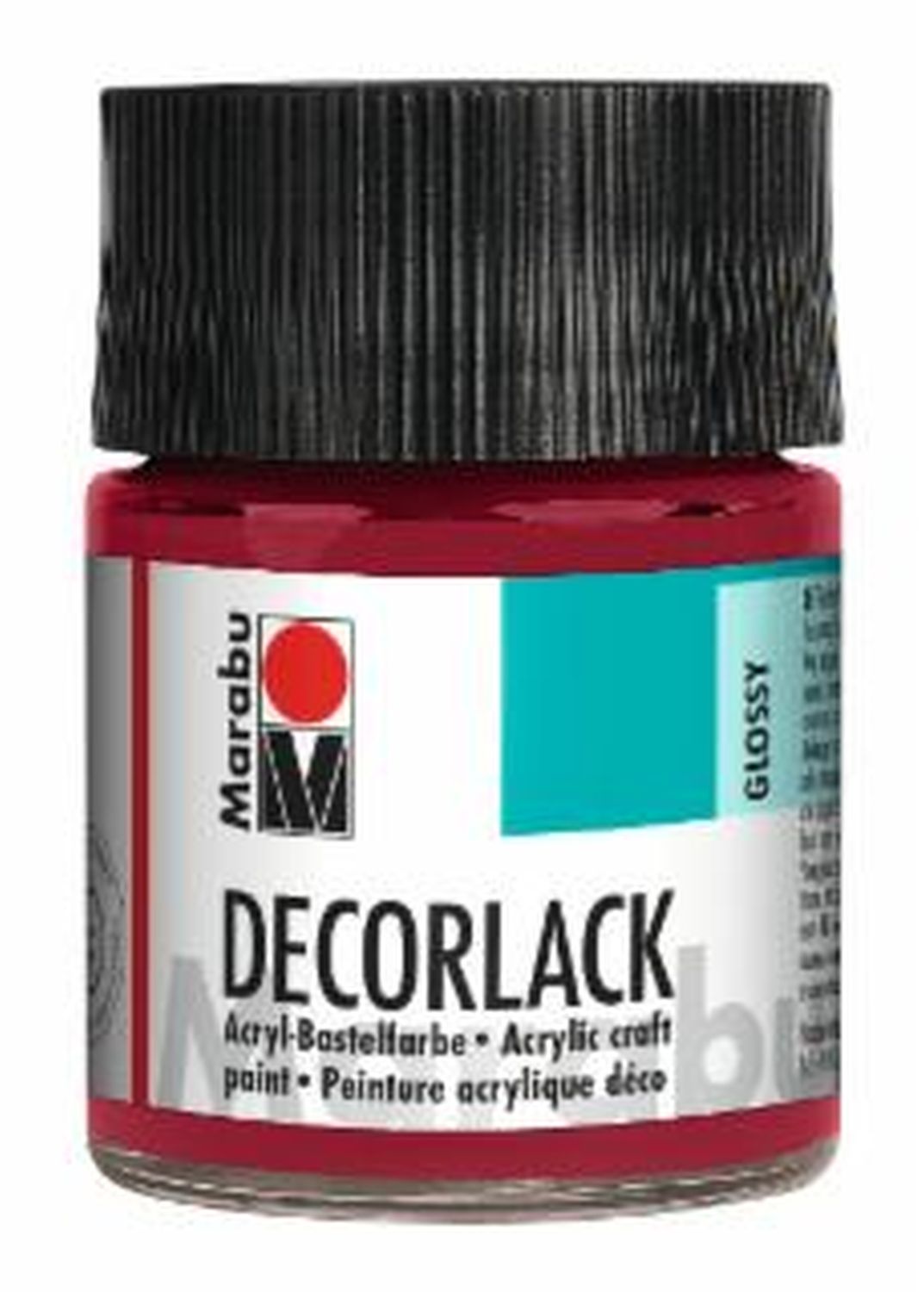 Decorlack Acryl - Karminrot 032, 50 ml