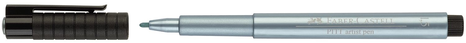 Tuschestift PITT® ARTIST PEN - 1,5 mm, blau-metallic Tuschestift PITT® ARTIST PEN - 1,5 mm, blau-metallic