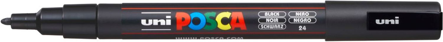 Marker - 0,9 - 1,3 mm, schwarz Marker - 0,9 - 1,3 mm, schwarz