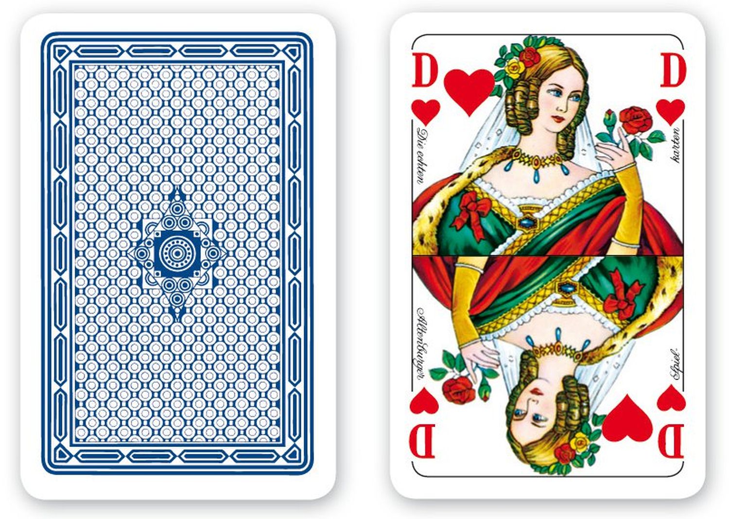Spielkarten Poker (französisches Bild) Spielkarten Poker (französisches Bild)