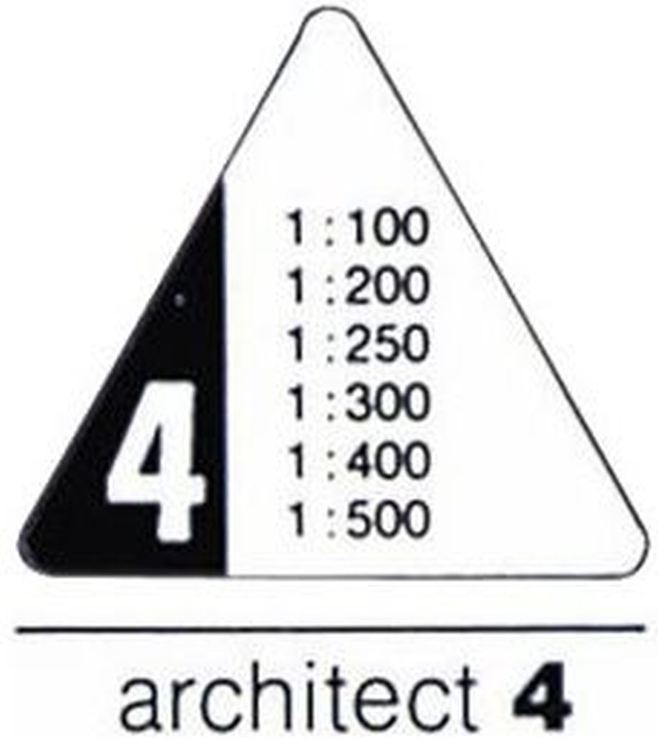 Präzisions-Dreikant-Maßstäbe 160/30, architect 4 Präzisions-Dreikant-Maßstäbe 160/30, architect 4