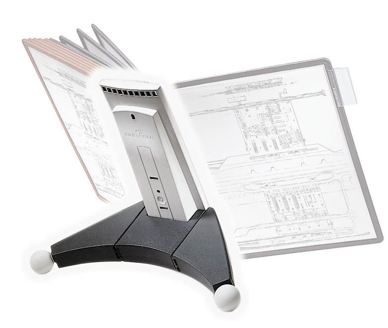 Sichttafelsystem SHERPA® TABLE MODULE 10 - anthrazit/grau Sichttafelsystem SHERPA® TABLE MODULE 10 - anthrazit/grau