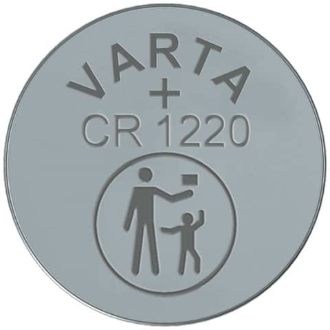 Knopfzelle Varta 6220, CR1220, 3 V