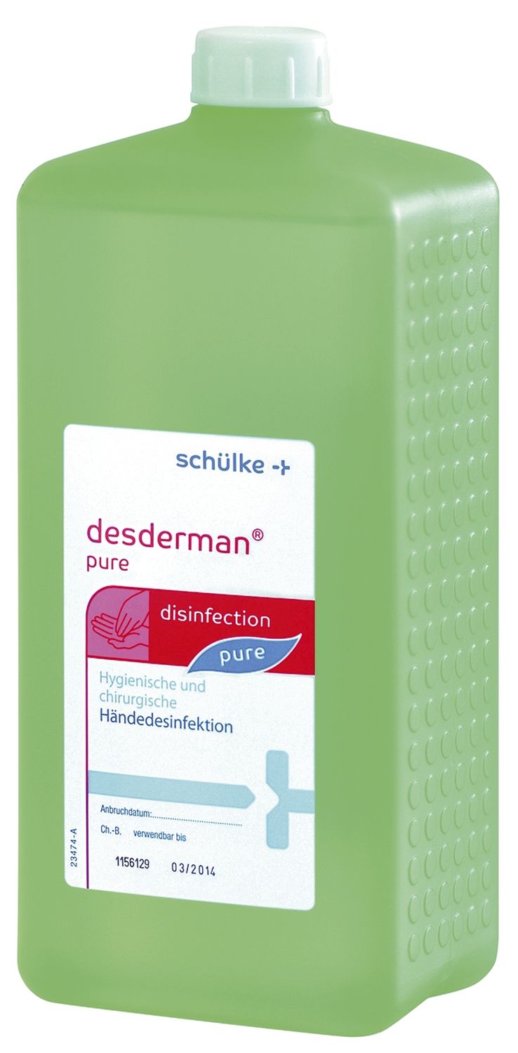 Handdesinfektionsgel desderman® pure - 1000 ml