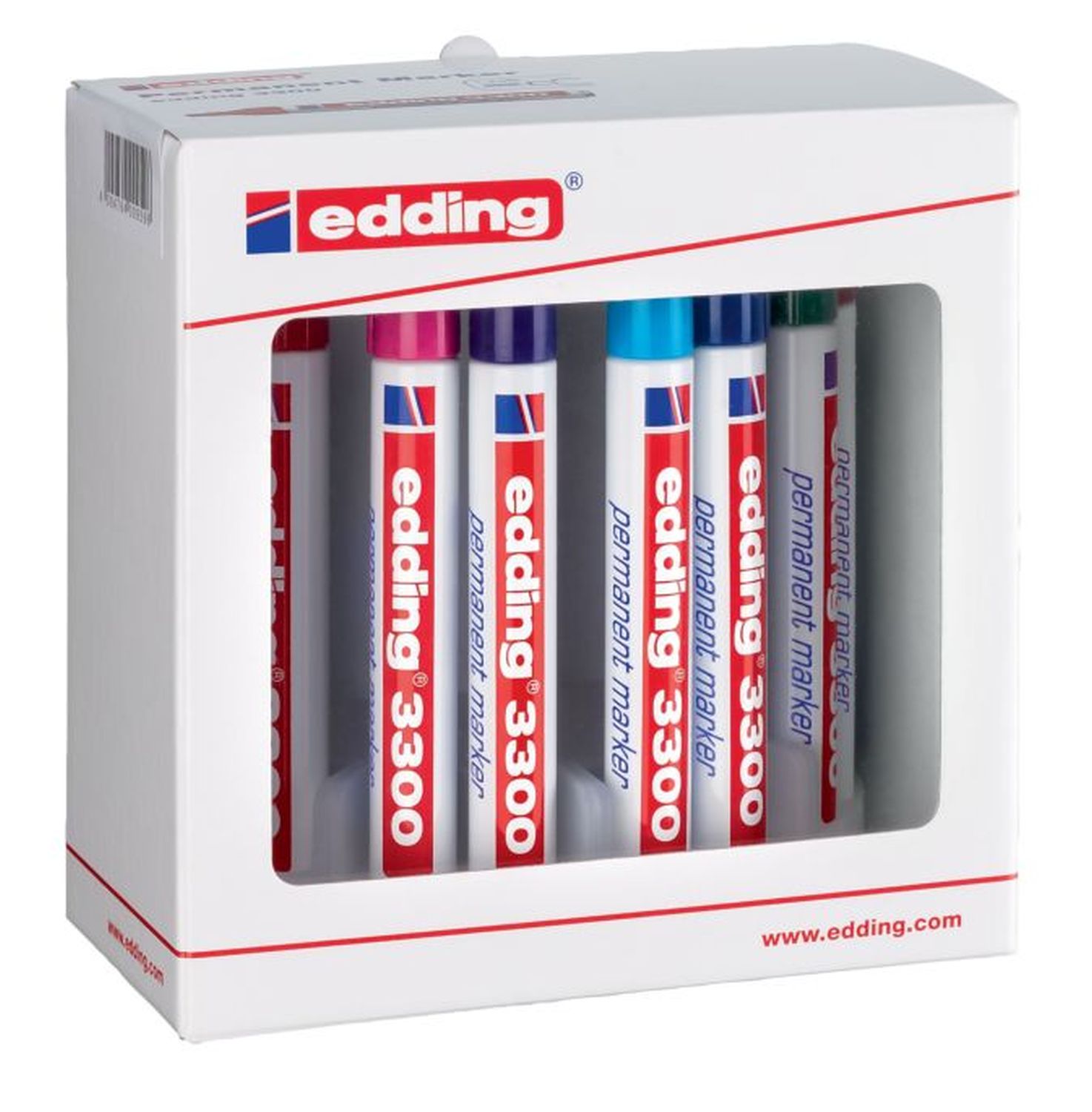 3300 Permanentmarker - nachfüllbar, 1 - 5 mm, Box mit 10 Farben 3300 Permanentmarker - nachfüllbar, 1 - 5 mm, Box mit 10 Farben