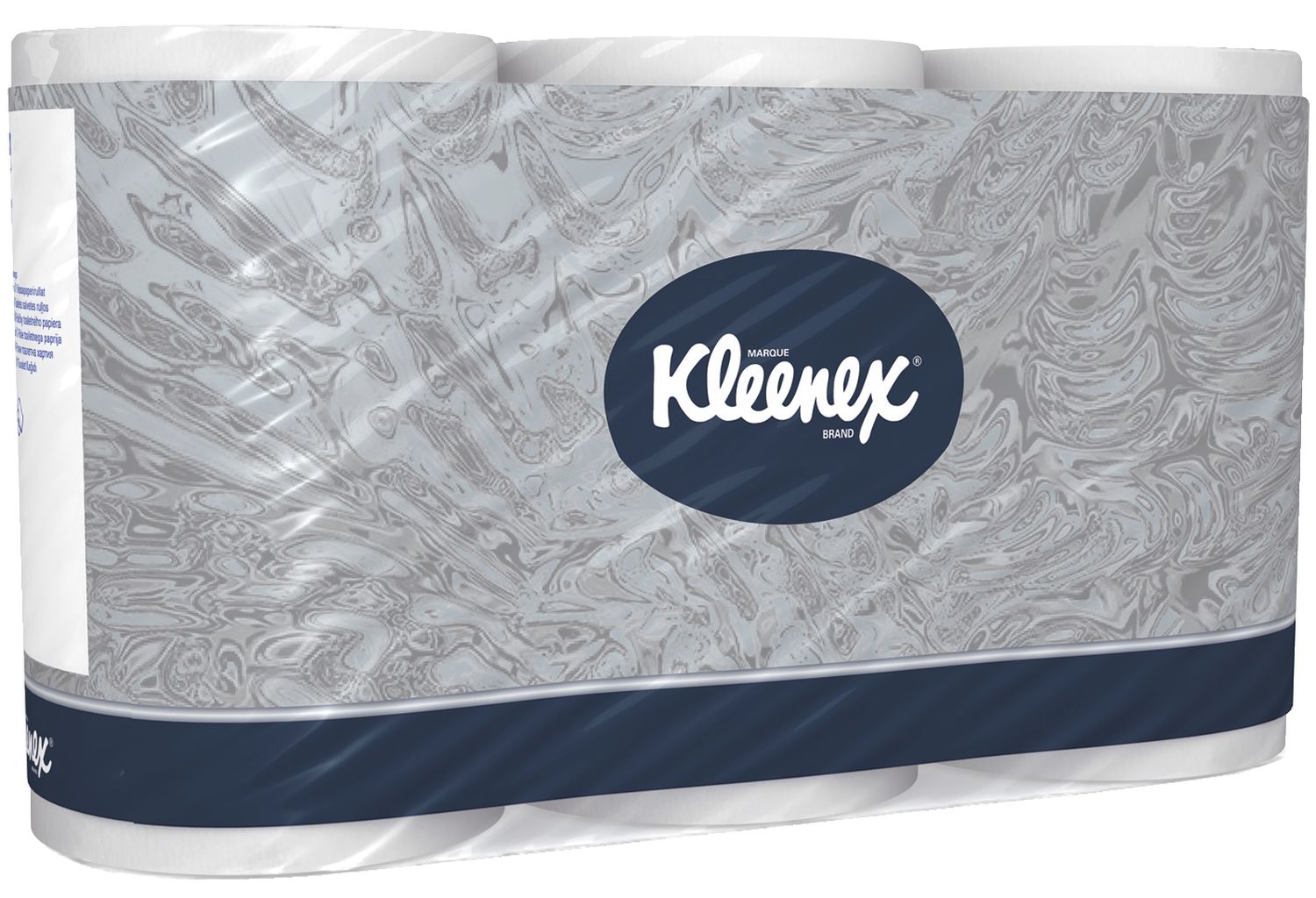 Kleinrollen Toilet Tissue - 3-lagig, geprägt, super-hochweiß, 6 Rollen Kleinrollen Toilet Tissue - 3-lagig, geprägt, super-hochweiß, 6 Rollen