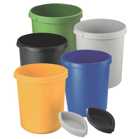 Abfalleinsatz HAN 1835-13, für HAN Papierkorb 18190, 1834, 1836 Serie, 1 Liter, schwarz