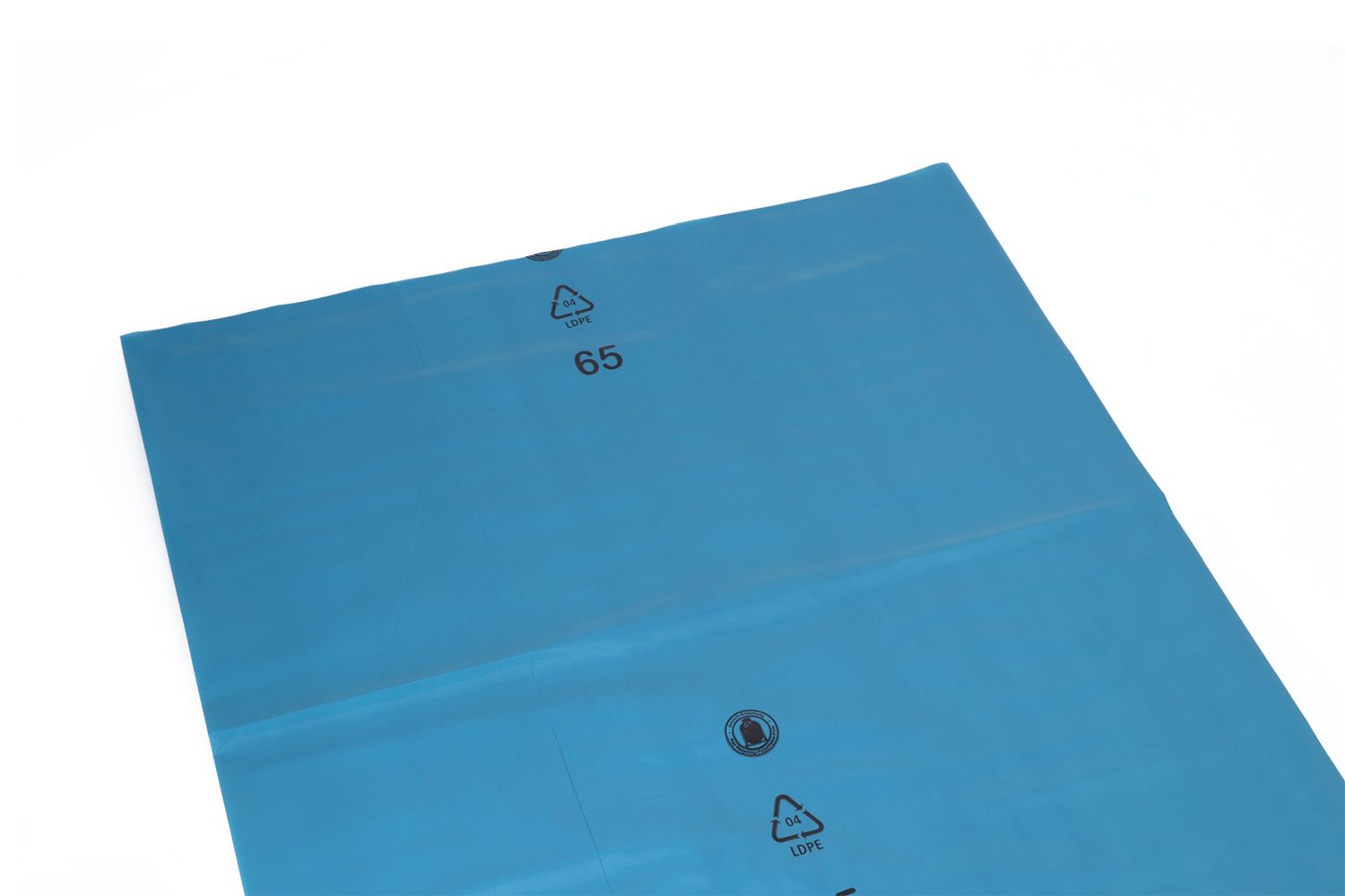 Müllsack Recycling - 240 Liter, blau, 200 Stück Müllsack Recycling - 240 Liter, blau, 200 Stück