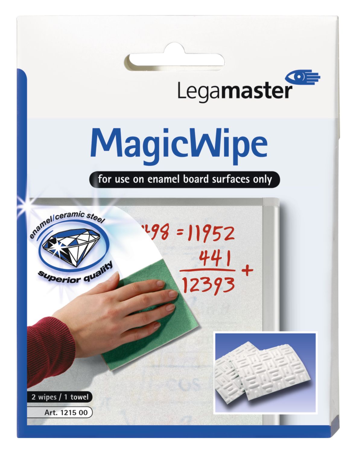 Reinigungstuch MagicWipe - 2 + 1 Trochentuch Reinigungstuch MagicWipe - 2 + 1 Trochentuch