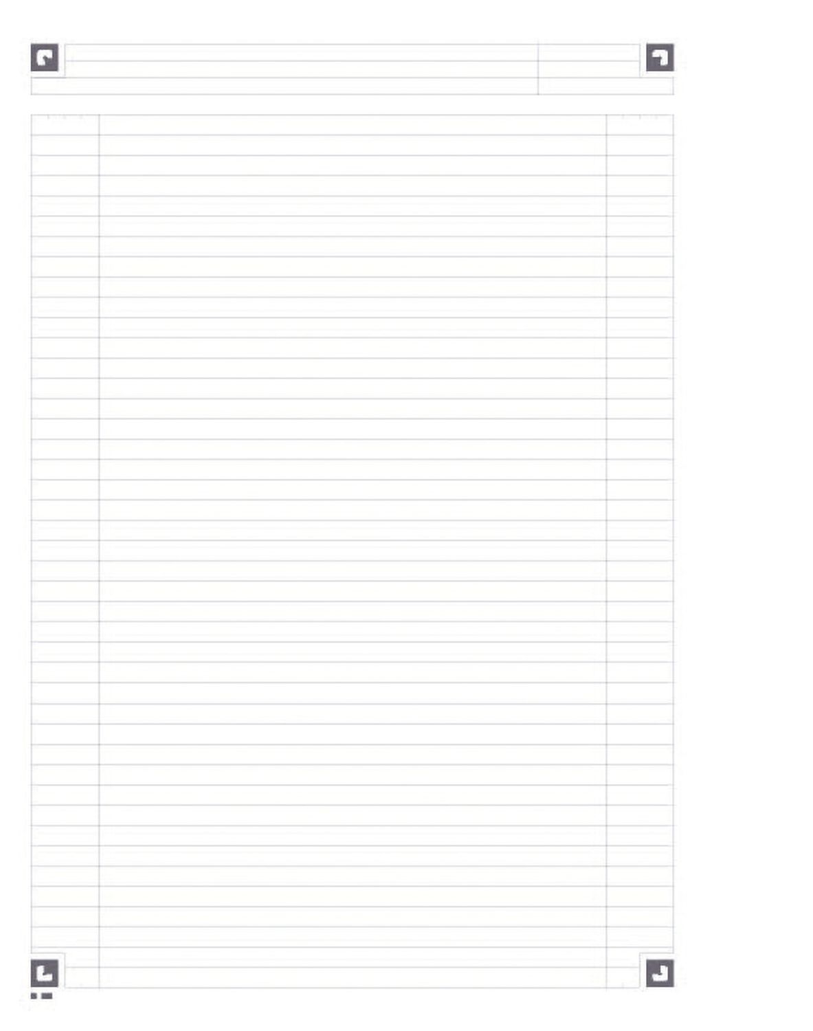 Notebook Connect - Collegeblock, B5, liniert, 80 Blatt, Hardcover, 4 Eckmarkierungen zum scannen Notebook Connect - Collegeblock, B5, liniert, 80 Blatt, Hardcover, 4 Eckmarkierungen zum scannen