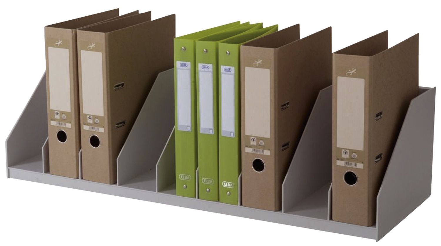 Belegfach fest für Rollladenschrank easyOffice grau Belegfach fest für Rollladenschrank easyOffice grau