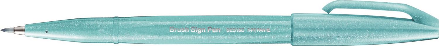 Kalligrafiestift Sign Pen Brush - Pinselspitze, azurblau Kalligrafiestift Sign Pen Brush - Pinselspitze, azurblau