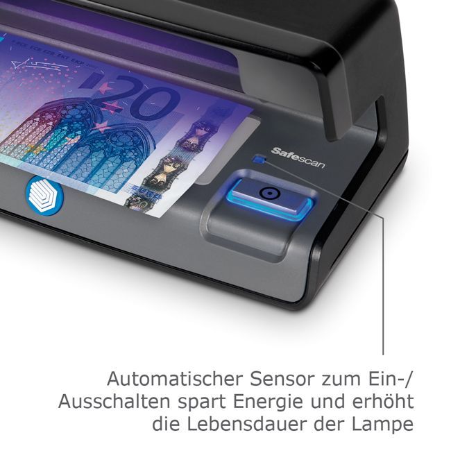 70 schwarz - UV Geldscheinprüfgerät 70 schwarz - UV Geldscheinprüfgerät