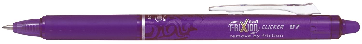 Tintenroller FriXion Clicker - 0,4 mm, violett, radierbar