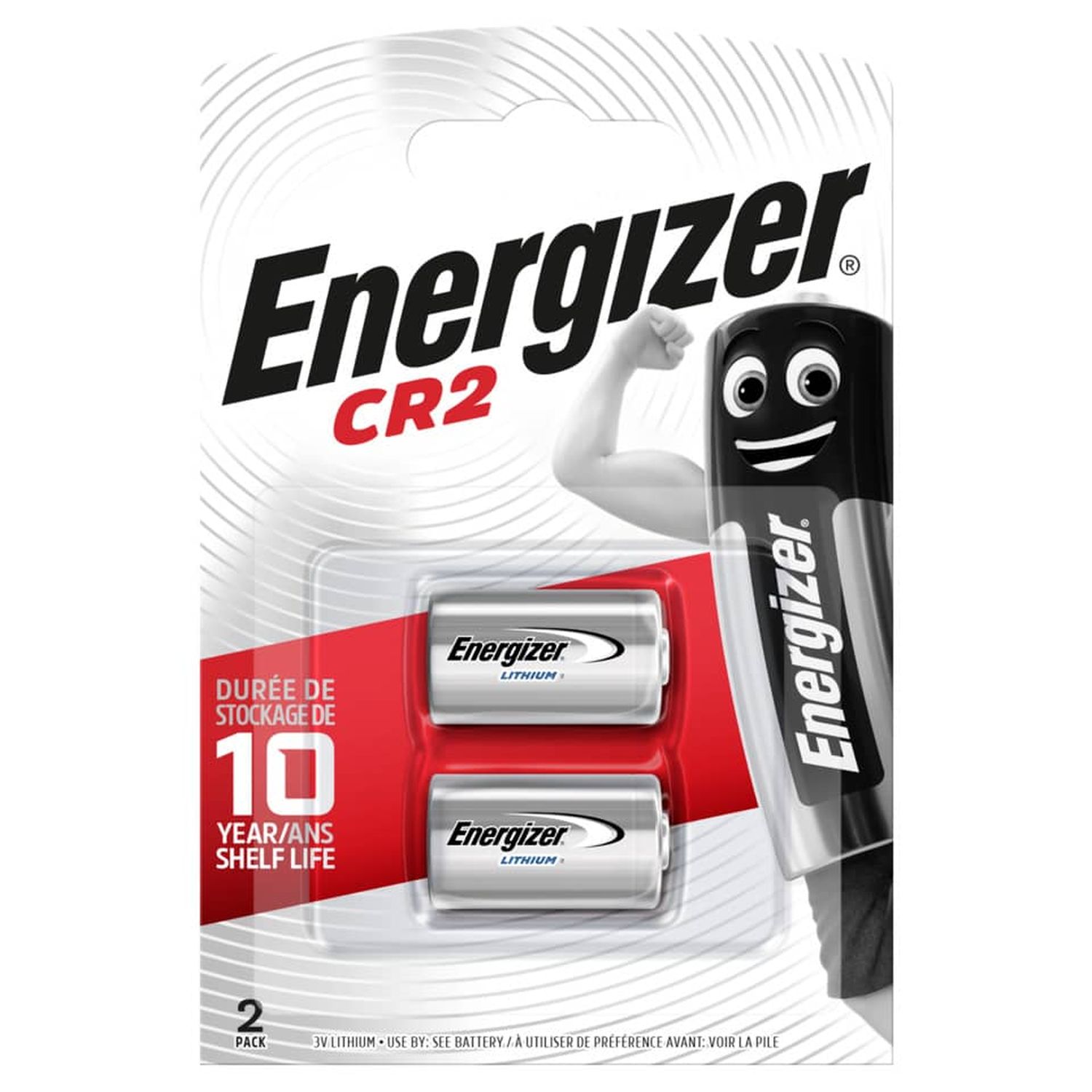 Batterie CR2 / CR15H270 Lithium Photo 3,0Volt 2 Stück Batterie CR2 / CR15H270 Lithium Photo 3,0Volt 2 Stück