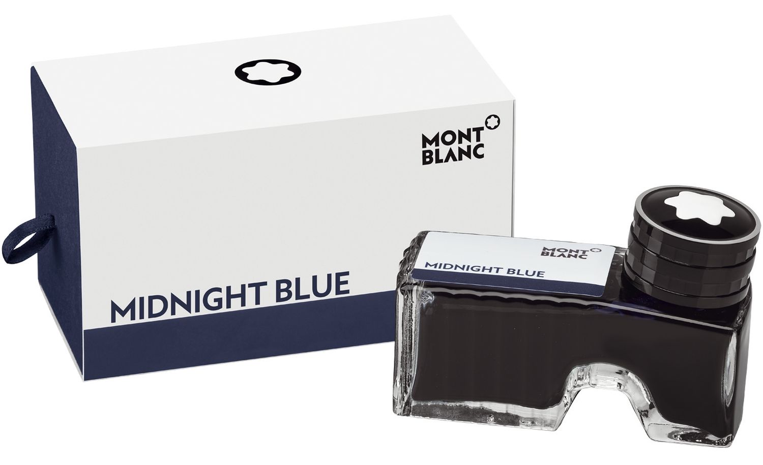 Tinte - 60 ml Glasflacon, midnight blue Tinte - 60 ml Glasflacon, midnight blue