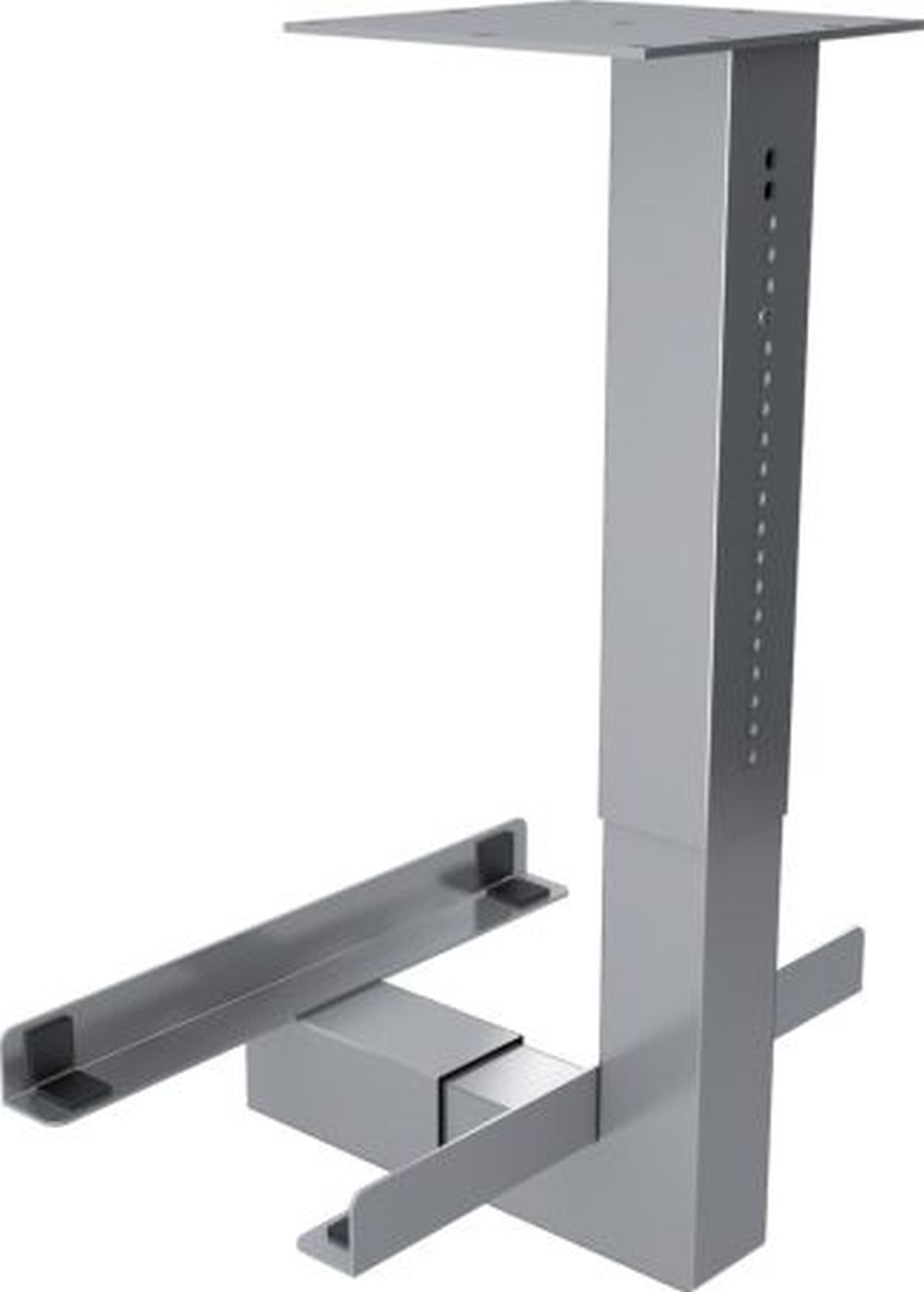 PC-Halter Silber, mit Montageservice PC-Halter Silber, mit Montageservice