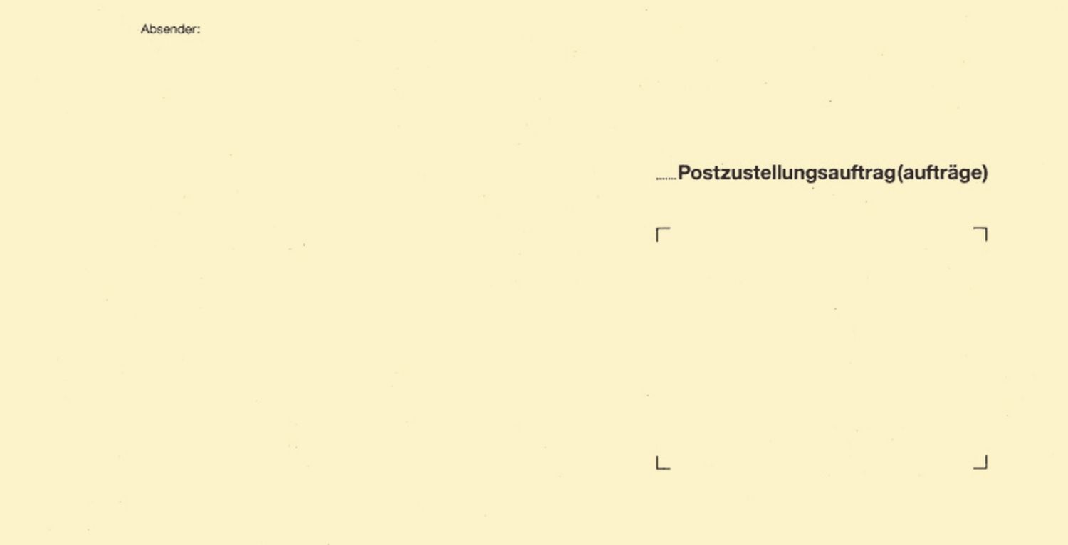 Zustellungsumschlag äußere an das Postamt, RNK 2047/100, Kompakt 235 x 125 mm, ohne Sichtfenster, 80 g/qm, 100 Stück Zustellungsumschlag äußere an das Postamt, RNK 2047/100, Kompakt 235 x 125 mm, ohne Sichtfenster, 80 g/qm, 100 Stück