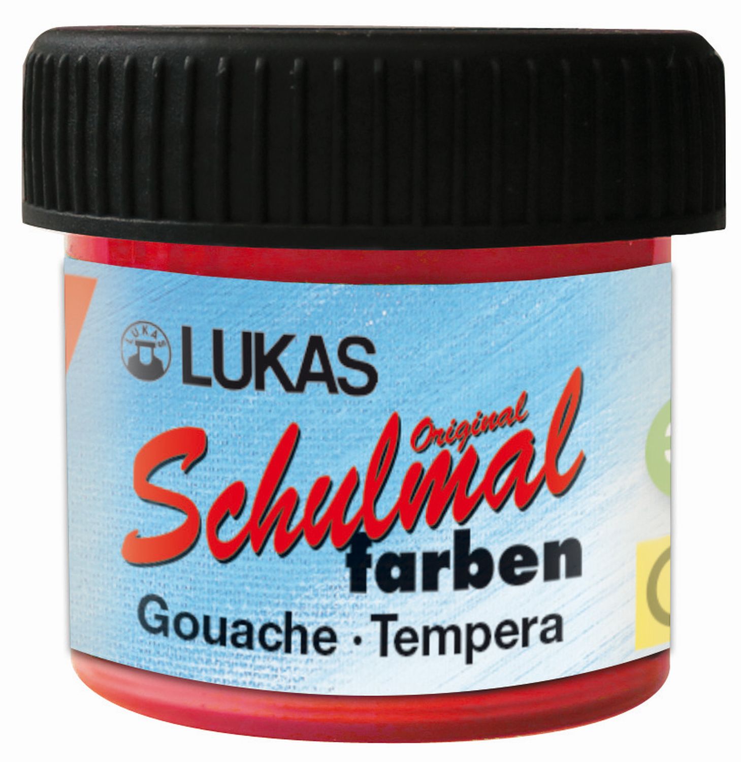 Schulmalfarbe 18 ml zitrone