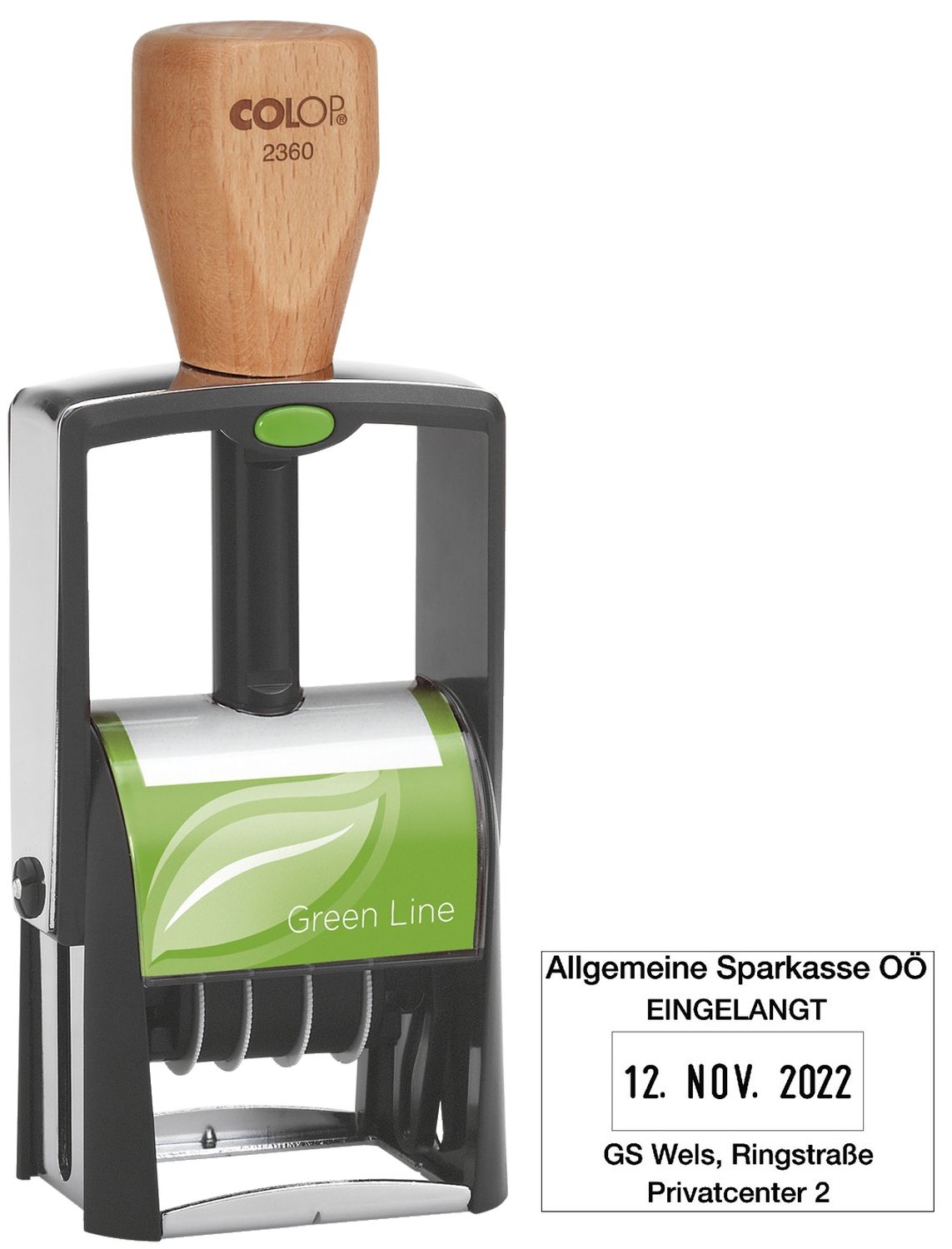 Classic 2360 Green Line - max. 7 Zeilen, 30 x 45 mm Classic 2360 Green Line - max. 7 Zeilen, 30 x 45 mm