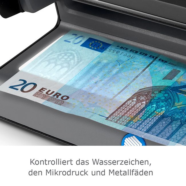 70 schwarz - UV Geldscheinprüfgerät 70 schwarz - UV Geldscheinprüfgerät