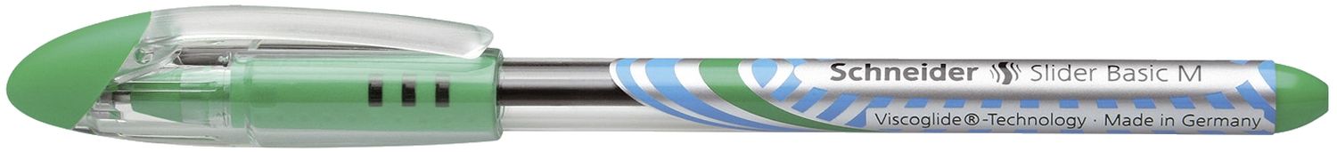 Kugelschreiber Slider Basic - M, grün Kugelschreiber Slider Basic - M, grün