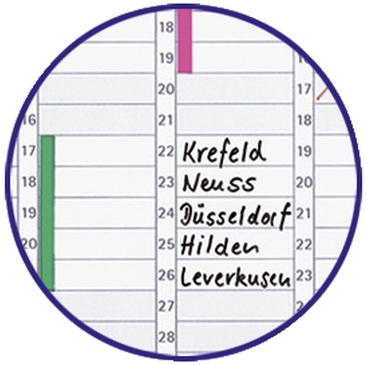 JetKalender 1203 - 12 Monate, 120 x 90 cm